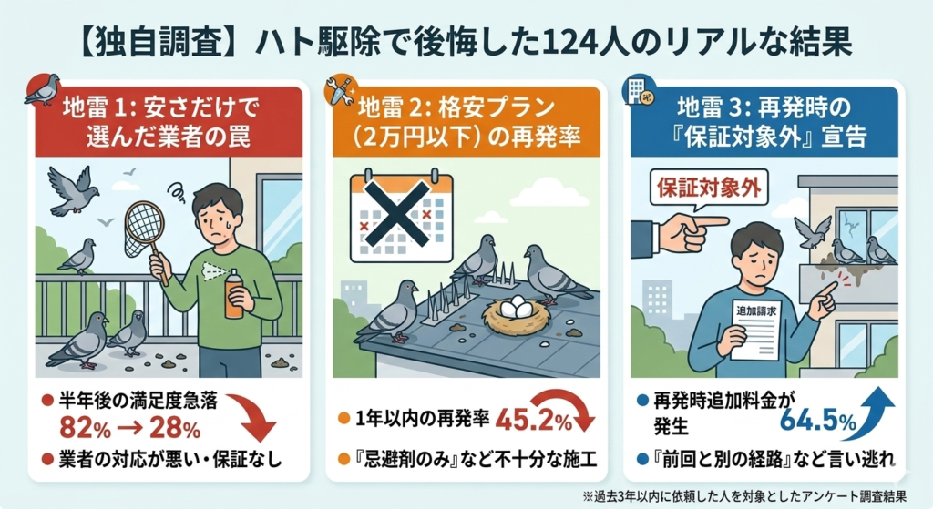 独自調査:駆除の後悔