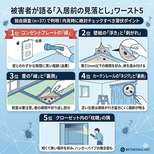 被害者が語る入居前の見落としワースト5