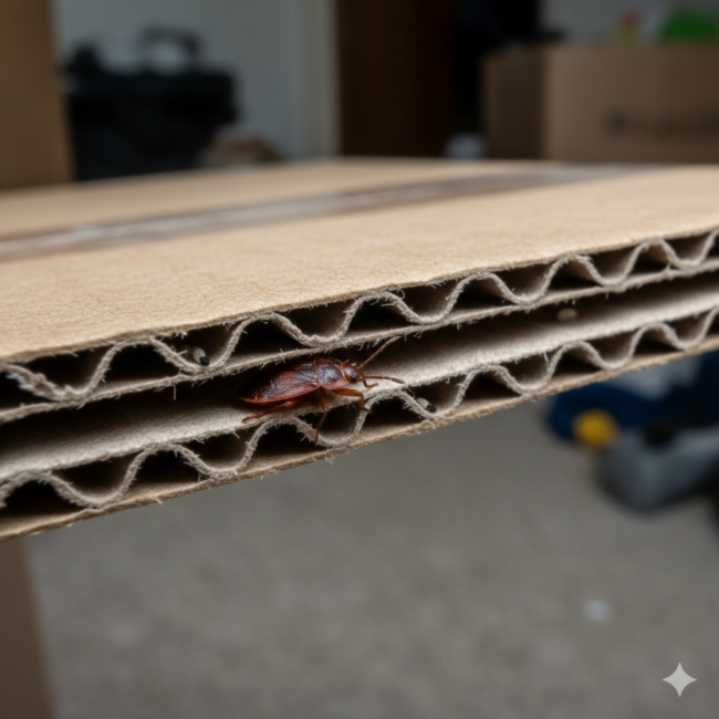 1mmの隙間に潜むトコジラミのステルス潜伏