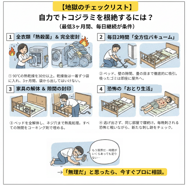 どうしても自力でやりたい人向けの地獄のチェックリスト