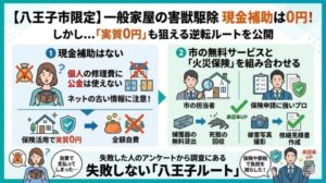 八王子市の害獣駆除補助金は0円?ハクビシン・アライグマ被害を「火災保険」で賢く直す逆転ルートを解説
