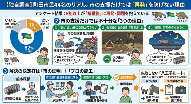 【独自調査】町田市民44名のリアル。市の支援だけでは「再発」を防げない理由