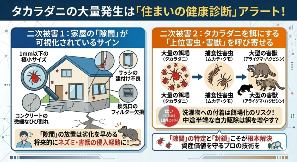 放置NG！建築プロが警告する2つの二次被害