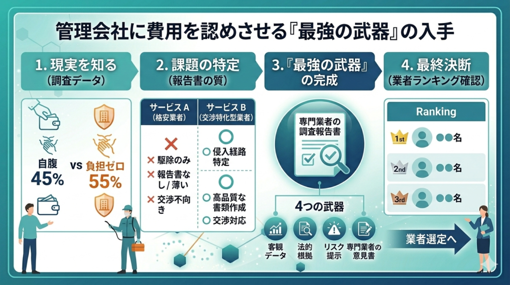 管理会社 費用 認定 最強の武器 入手方法