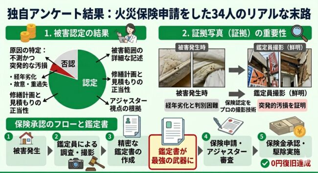 独自アンケート結果:火災保険申請をした34人のリアルな末路
