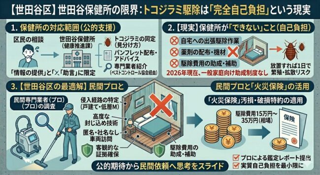 世田谷区保健所(世田谷保健所)の限界:駆除は完全自己負担の現実