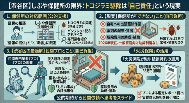 渋谷区 トコジラミ 駆除 保健所 助成金