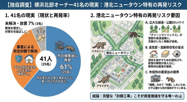 【独自調査】横浜北部オーナー41名の現実。港北ニュータウン特有の再発リスク
