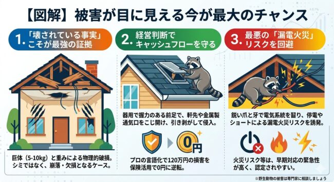 被害が目に見える今が最大のチャンス