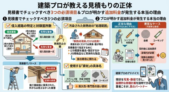 建築プロが教える見積もりの正体