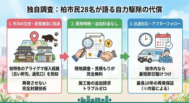 独自調査：柏市民28名が語る自力駆除の代償