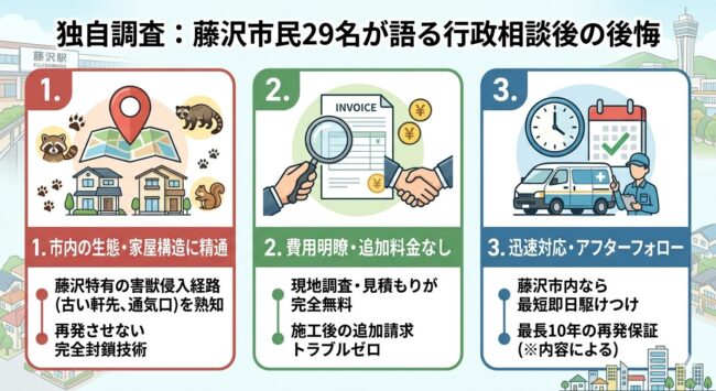 独自調査：藤沢市民29名が語る行政相談後の後悔
