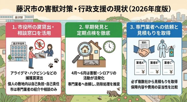 藤沢市の害獣対策・行政支援の現状（2026年度版）