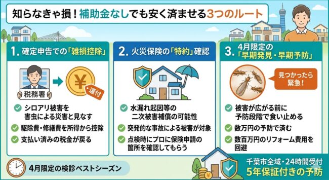 知らなきゃ損！補助金なしでも安く済ませる3つのルート