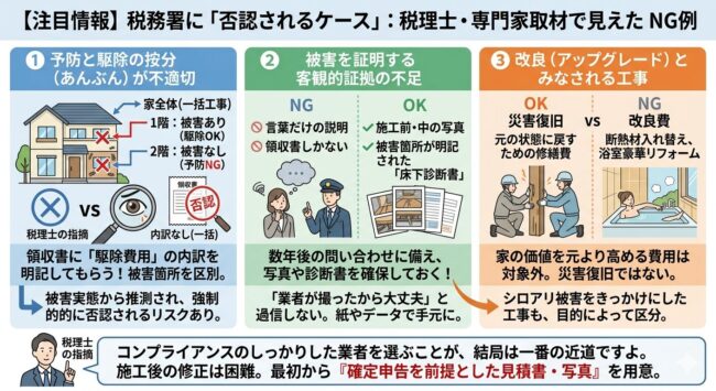 【注目情報】税理士・専門家への取材で見えた「否認されるケース」
