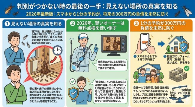 判別がつかない時の最後の一手