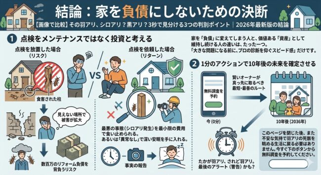結論:家を負債にしないための決断