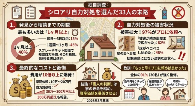 独自調査：自力対処を選んだ33人の末路
