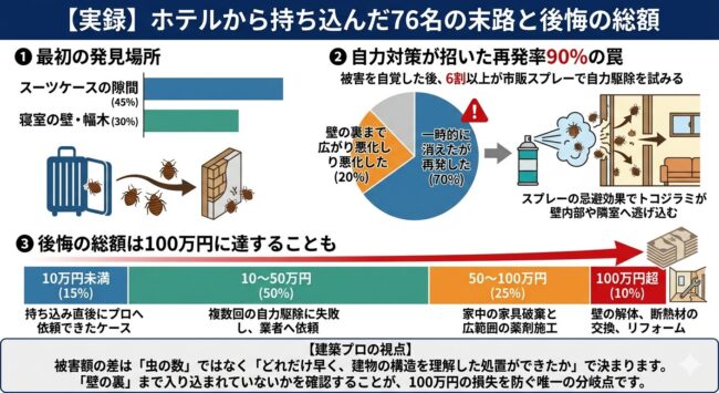 【実録】ホテルから持ち込んだ76名の末路と後悔の総額