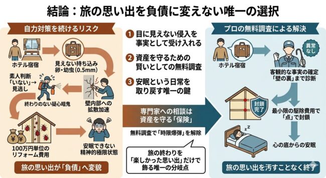 結論：旅の思い出を負債に変えない唯一の選択