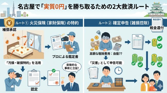 名古屋で「実質0円」を勝ち取るための2大救済ルート