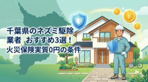 【修正用】千葉県のネズミ駆除業者おすすめ3選！火災保険実質0円の条件