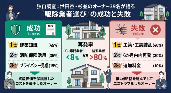 【独自調査】世田谷・杉並のオーナー39名に聞く駆除の明暗
