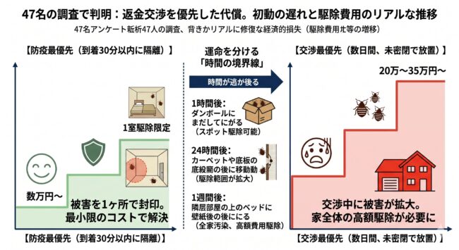【分析】47名の調査で判明。防疫を後回しにした人の追加出費の現実