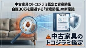 メルカリで届いた中古ソファにトコジラミが！建築プロが教える「損切り」の境界線と、駆除費用100万を回避する鑑定レポート活用術