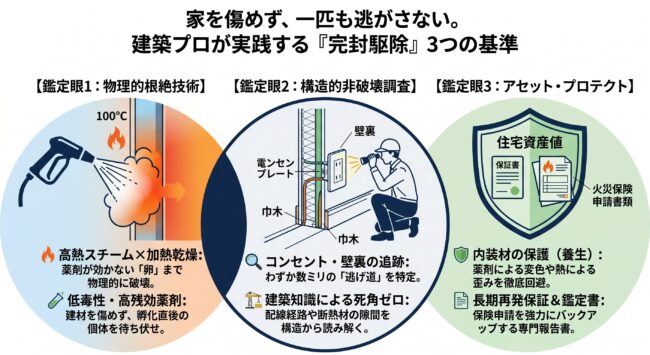 建築のプロが完封を保証する業者選定3つの鑑定眼