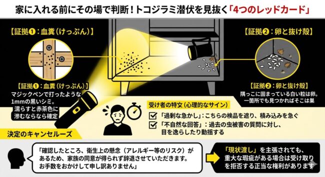 現場で5分！取引を「その場でキャンセル」するための決定的サイン