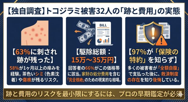 32人の「跡と費用」のリアル：独自調査から見えた被害の真実