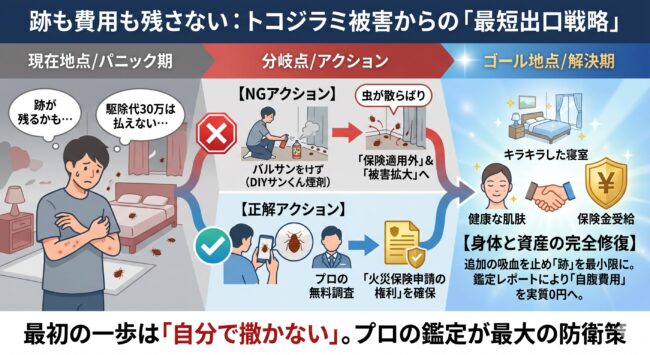 【救済】跡も費用も残さない「出口戦略」