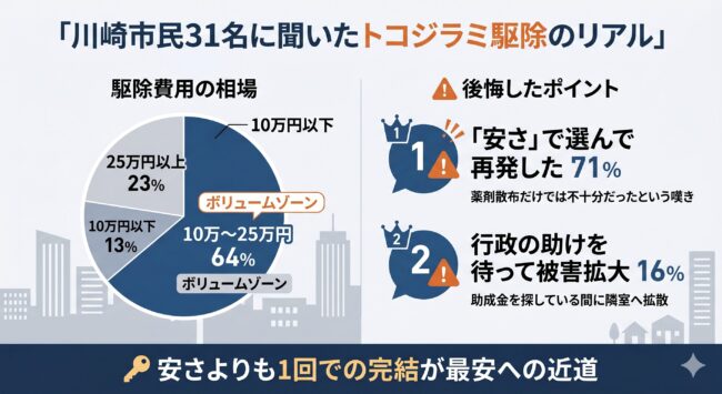 【独自調査】川崎の被害者31名が語る「費用相場」と「後悔したこと」