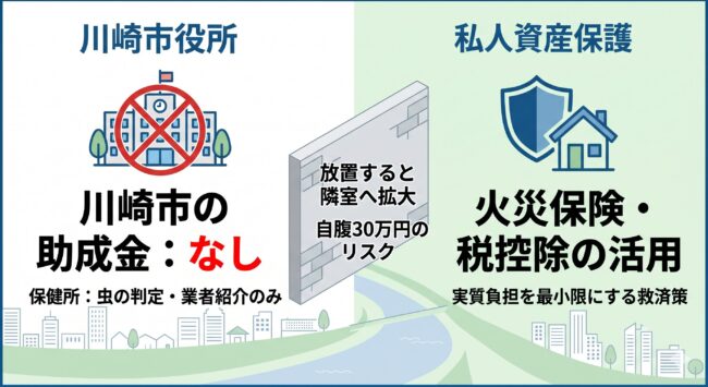 2026年度、川崎市のトコジラミ駆除に「助成金・補助金」は出るのか？