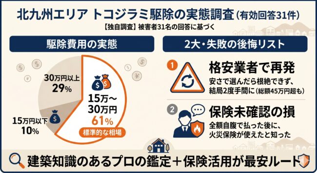 【独自調査】北九州の被害者31名が語る「費用のリアル」と「失敗談」