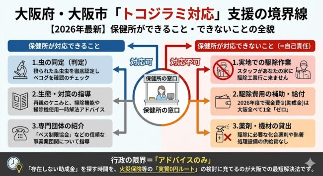 2026年度版：大阪府・大阪市の「公的支援」の限界と保健所の実態