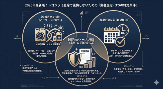2026年版:絶対に失敗しない業者選びの3箇条