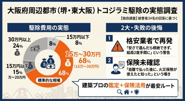 【独自調査】堺・東大阪の被害者34名が語る「費用のリアル」と「失敗談」