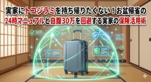 実家にトコジラミを持ち帰りたくない！お盆帰省の24時間防疫マニュアルと自腹30万を回避する実家の保険活用術