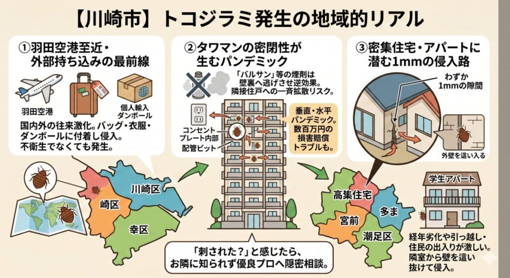 川崎で後悔しない！害虫駆除の相見積もりとお断り手順